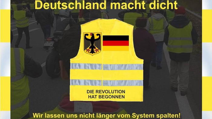 Mouvement des Gilets Jaunes en Allemagne