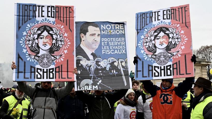 Manifestation de Gilets Jaunes