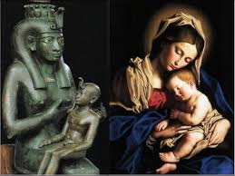 Isis et Vierge Marie