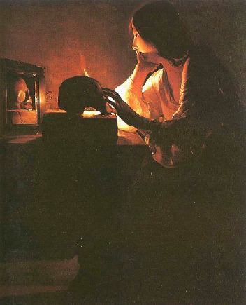 Toile de Georges de la Tour