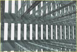 Structure d'acier des tours du WTC