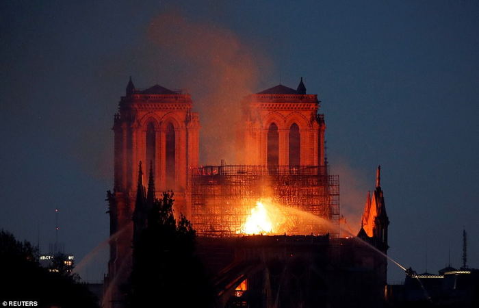 Incendie du 15/16 Avril 2019 de la cathédrale "Notre" Dame de Paris