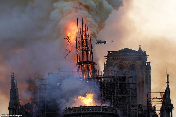 — Incendie du 15/16 Avril 2019 de la cathédrale "Notre" Dame de Paris —