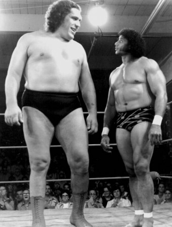 André René Roussimoff dit André The Giant 2m23 pour 225kg