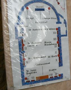 Plan de l'église