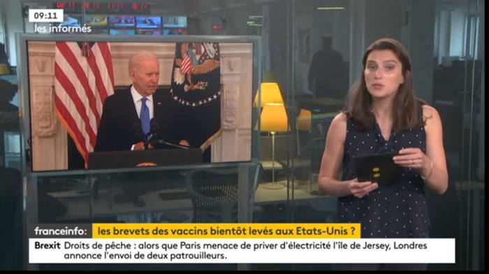 — Capture d'écran Molotov Franceinfo - Mai 2020 —