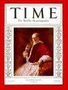 Time magazine pape Pie XI