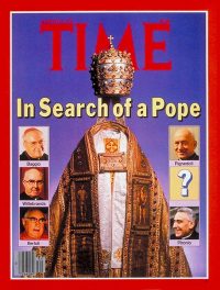 Time magazine a la recherche d'un pape