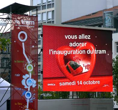 — Inauguration du tramway — Clermont-Ferrand - 14 Octobre 2006 —