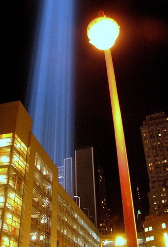 Feux commemoratifs WTC 9/11