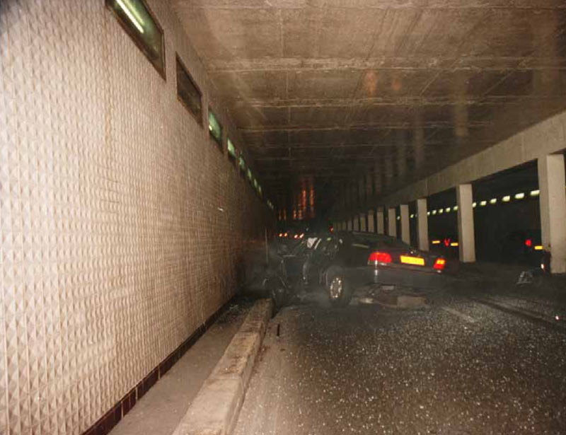 Lady Diana car crash