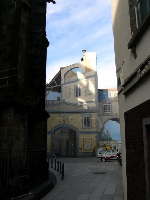 facade en trompe l'oeil clermont-ferrand