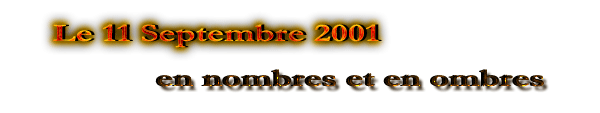 Le 11 Septembr 2001