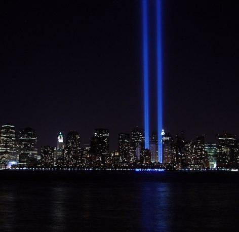 Faisceaux commémoratifs du 9/11
