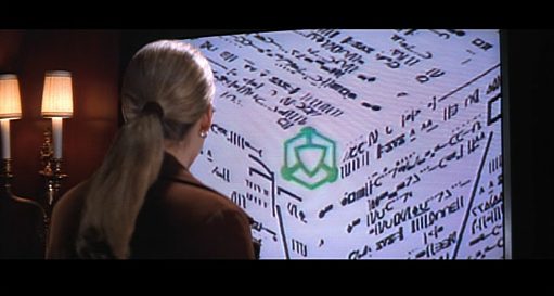 Capture d'écran du film "Contact"