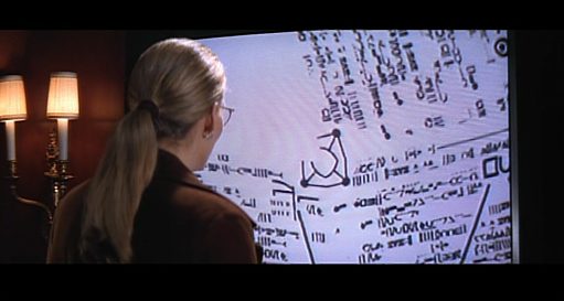 Capture d'écran du film "Contact"