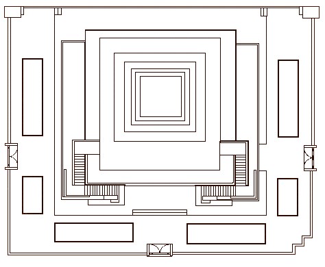 Plan du mausolee