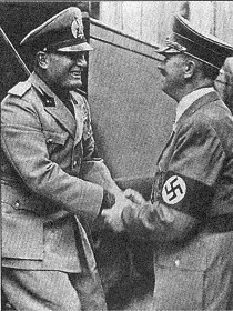 Hitler et Mussolini