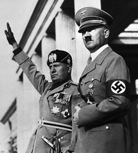 Hitler et Mussolini