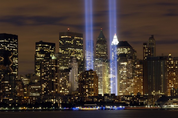 Feux commemoratifs WTC 9/11