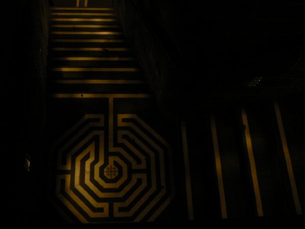 Labyrinthe cathédrale de Cologne