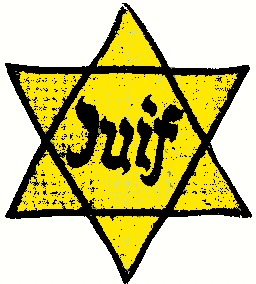 Etoile jaune antisémite Française
