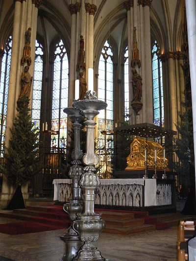 Reliquaire mages cathédrale de Cologne