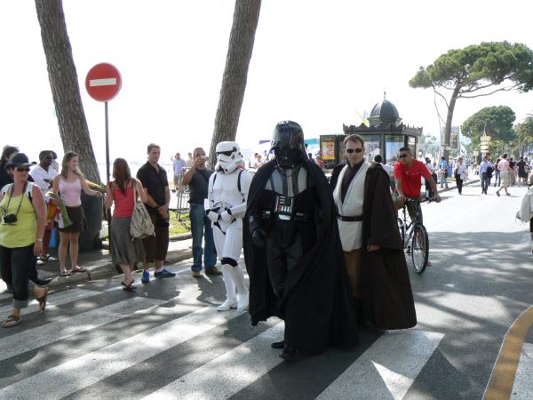 Figures Star wars Festival de Cannes