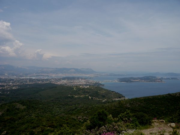Vue de la rade de Toulon