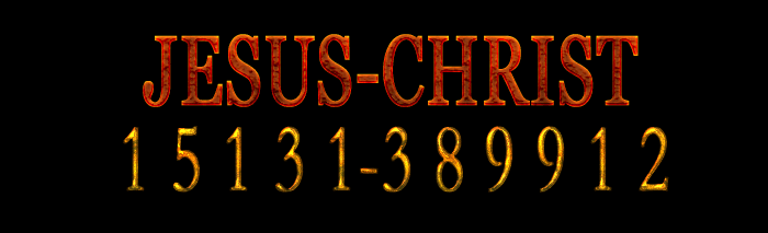Jésus-Christ en chiffres et nombres