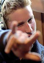 salut cornu du prince Williams