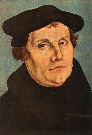 Martin Luther par Lucas Cranach