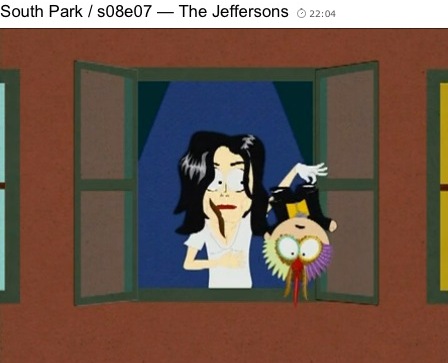 "South Park" - serie 8 - épisode 07 - intitulé "The Jeffersons"