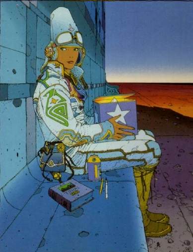 "starwatcher" de Mœbius