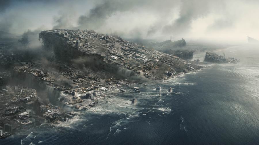 Capture d'écran du film 2012 de R. Emmerich