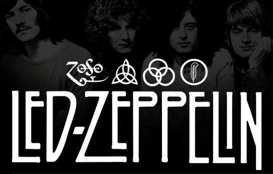 Signature graphique du groupe Led Zeppelin