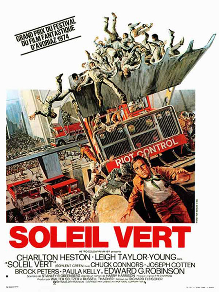 Affiche "Soleil vert"