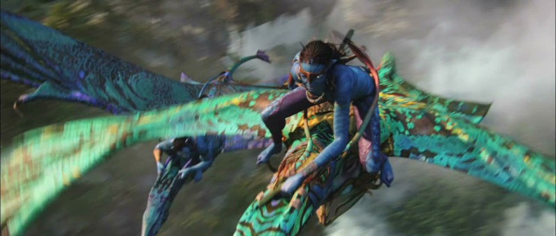 Capture d'écran du film "Avatar" de James Cameron