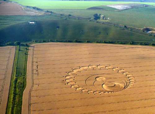 Pewsey White Horse ("cheval blanc")