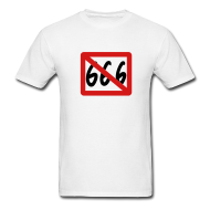 "T-shirt 666 barré" 