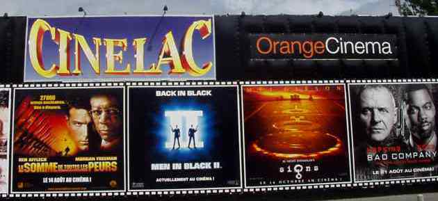 affiches de cinéma à Genève