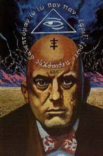 A Crowley et oeil d'Horus