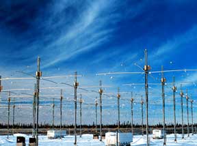 site HAARP en hiver