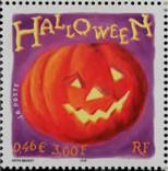 Timbre Halloween Français