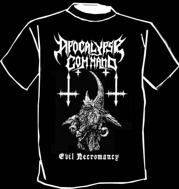 "T-shirt Apocalypse command satanique" 