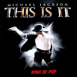- T-shirt "This is it" Michael Jackson King of pop - 