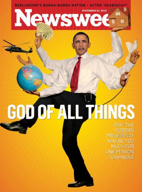 - Obama - "God of all things" - 