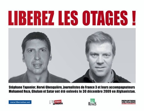 Stephane Taponier et Hervé Ghesquière