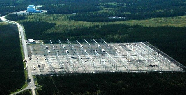 Site H.A.A.R.P. près de Gakona, en Alaska