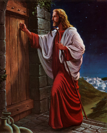 Jésus frappe à la porte